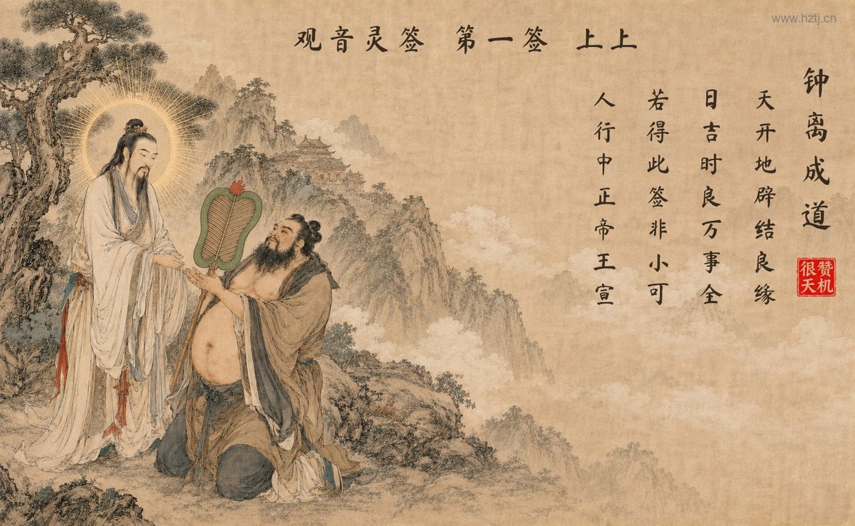 钟离成道 典故插图
