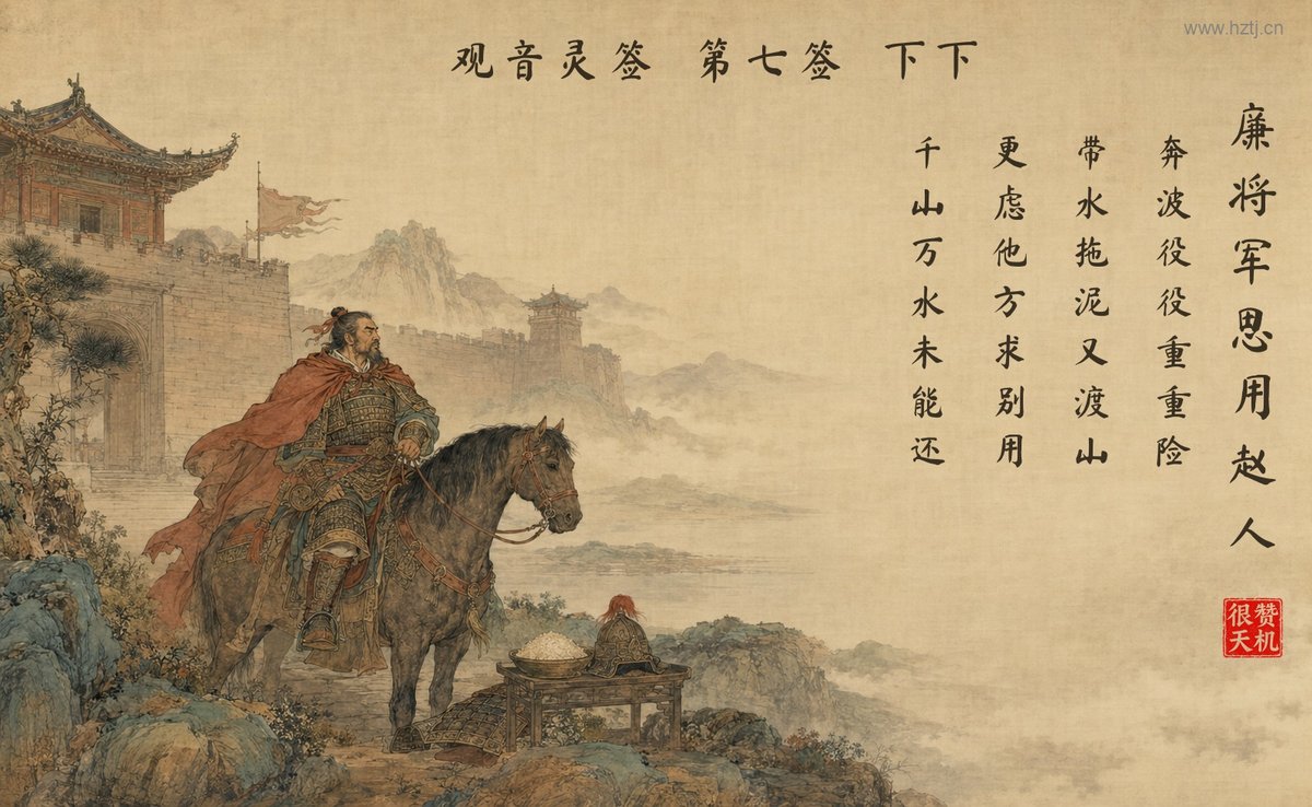 廉将军思用赵人 典故插图