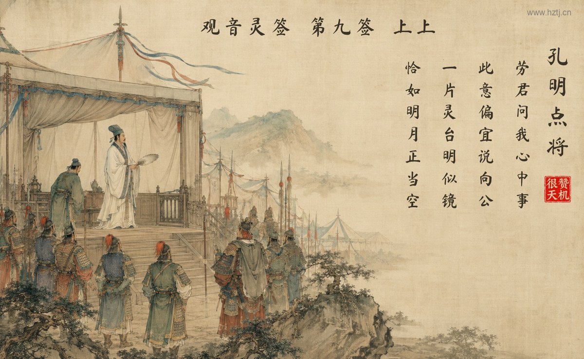 孔明点将 典故插图
