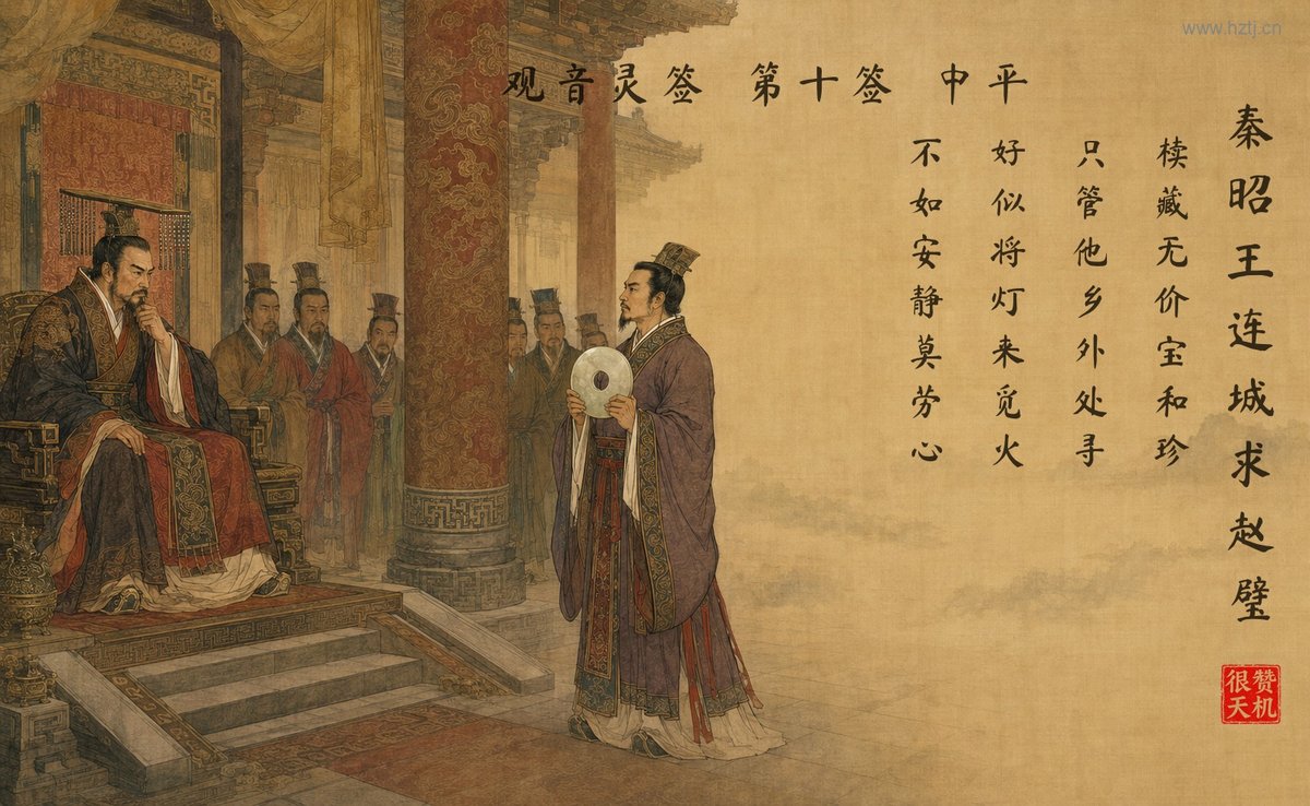 秦昭王连城求赵璧 典故插图