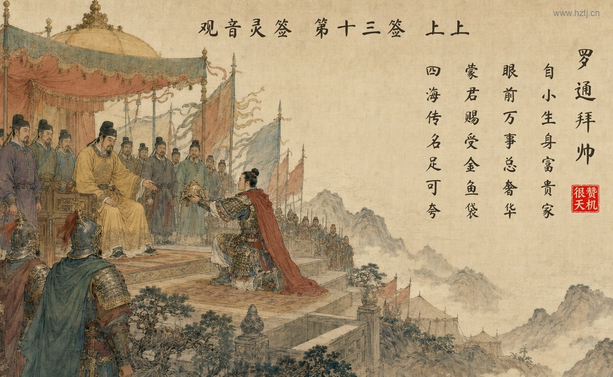 罗通拜帅 典故插图