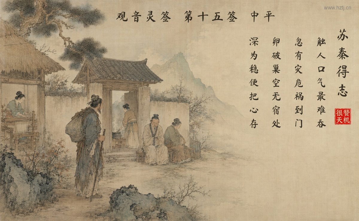 苏秦得志 典故插图