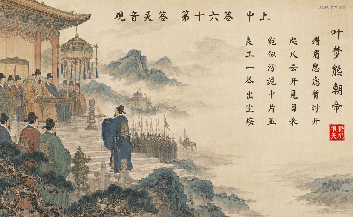 叶梦熊朝帝 典故插图