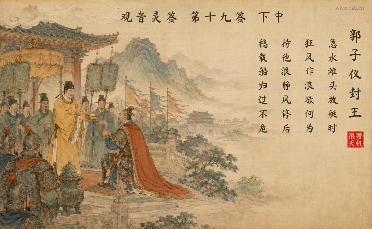 郭子仪封王 典故插图