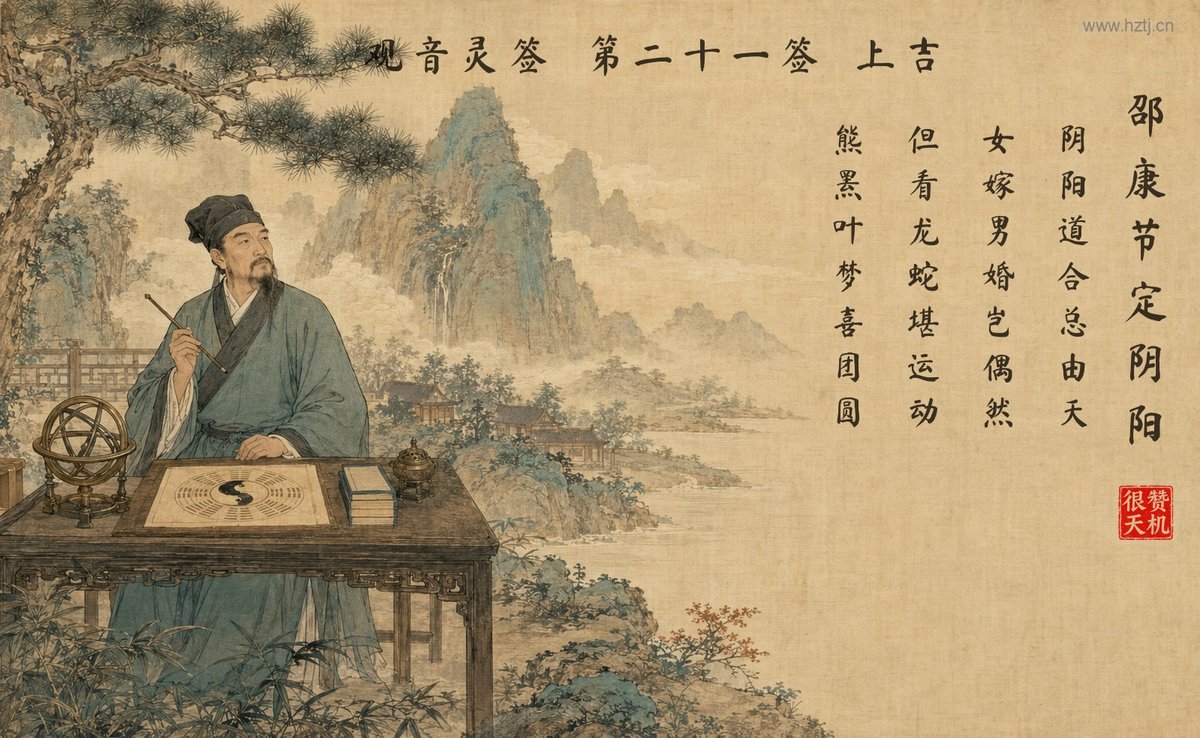 邵康节定阴阳 典故插图