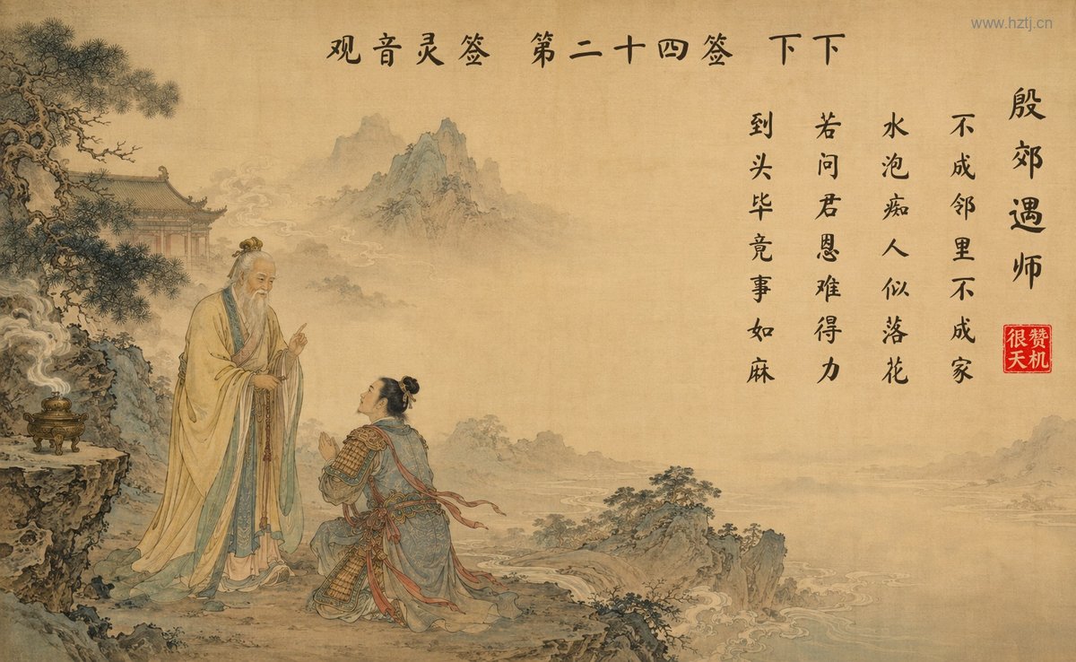 殷郊遇师 典故插图