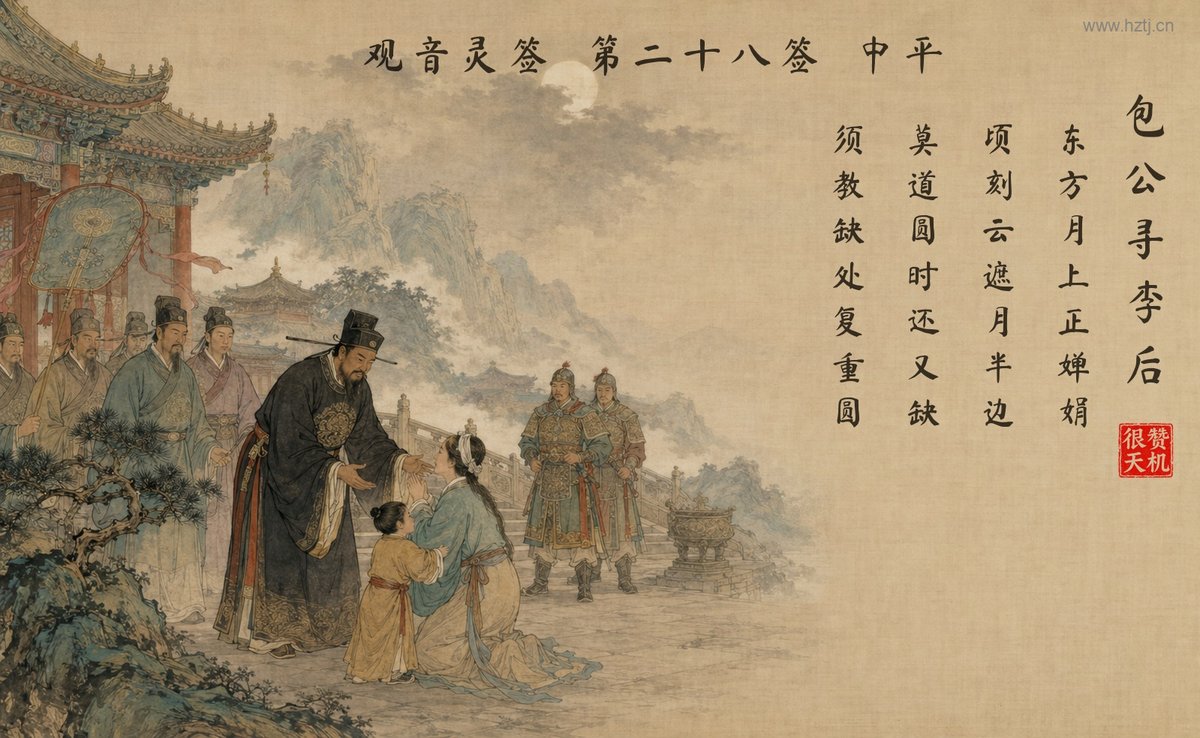 包公寻李后 典故插图