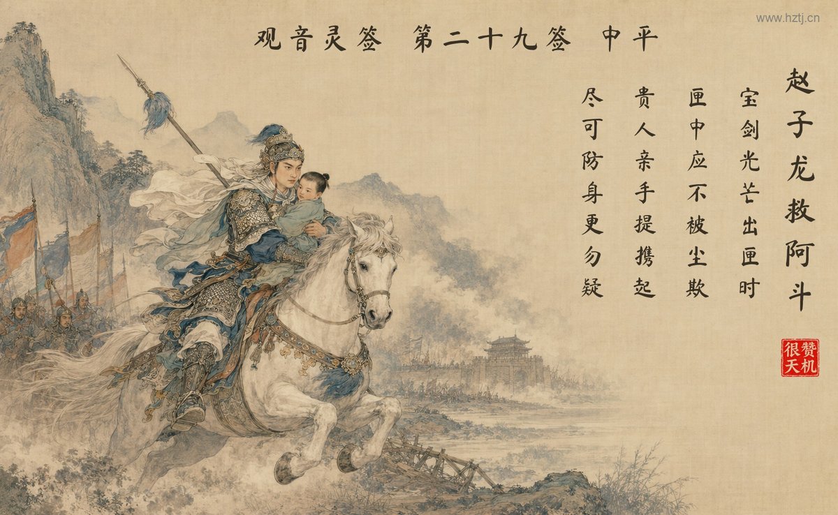 赵子龙救阿斗 典故插图