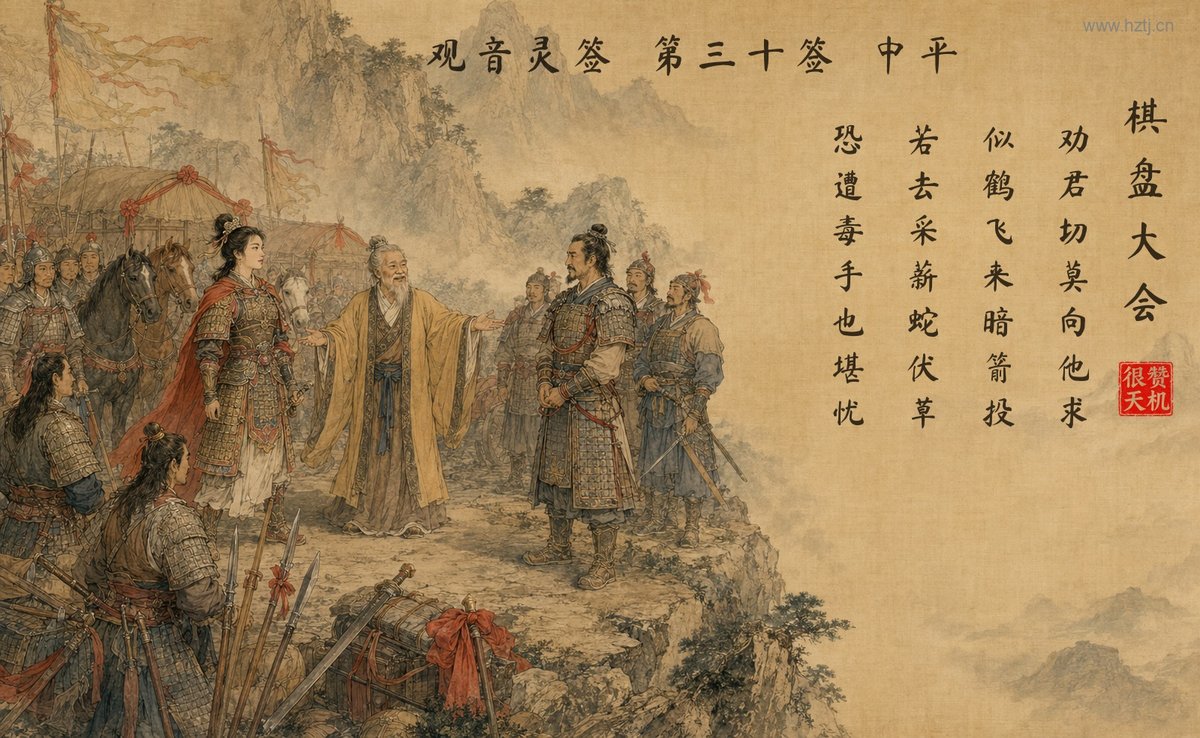 棋盘大会 典故插图