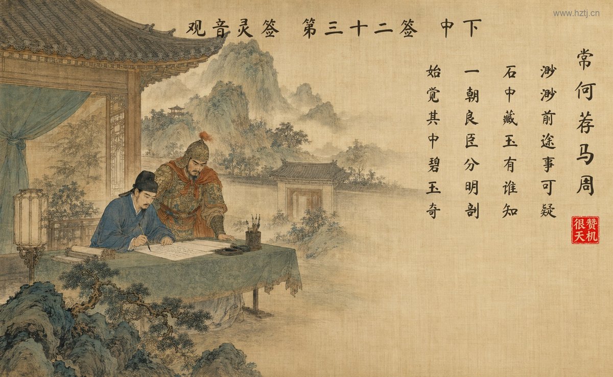 常何荐马周 典故插图