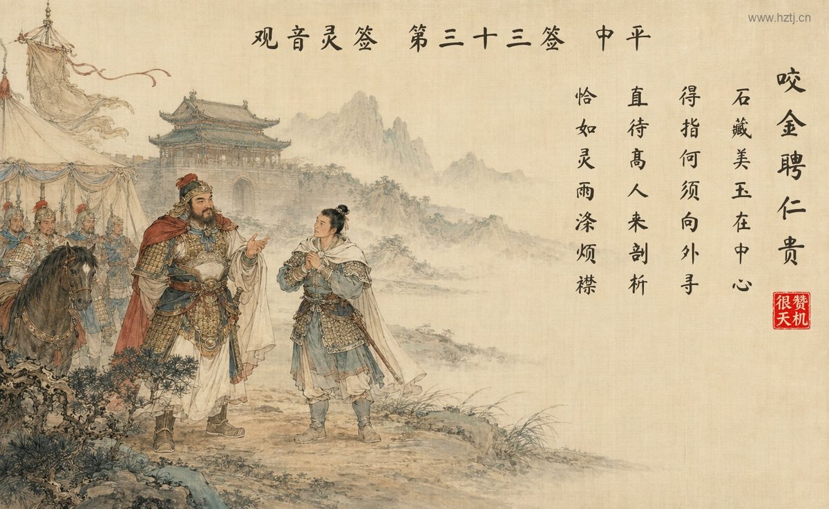 咬金聘仁贵 典故插图