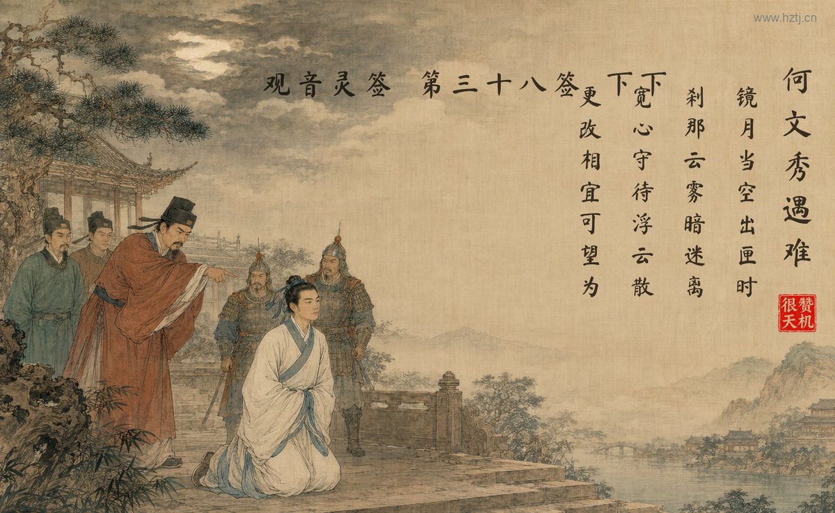 何文秀遇难 典故插图
