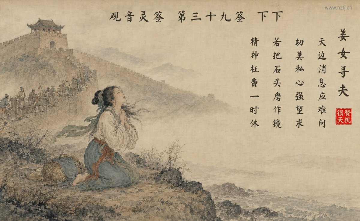 姜女寻夫 典故插图