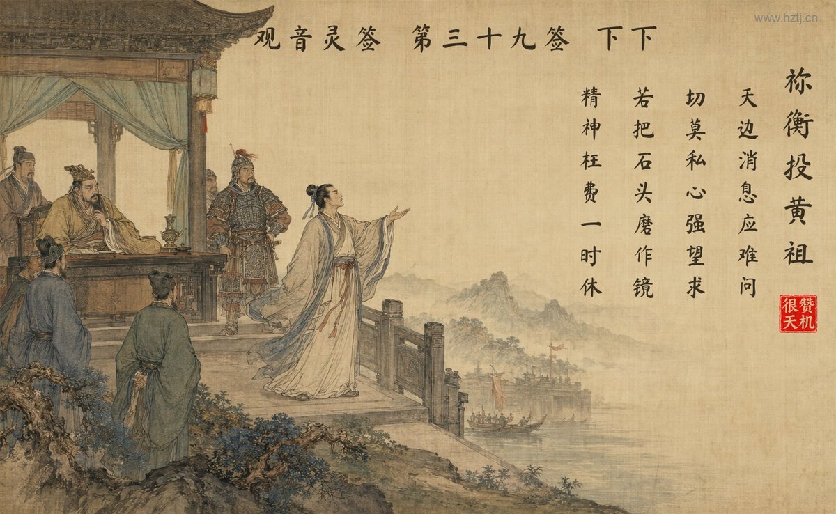 祢衡投黄祖 典故插图