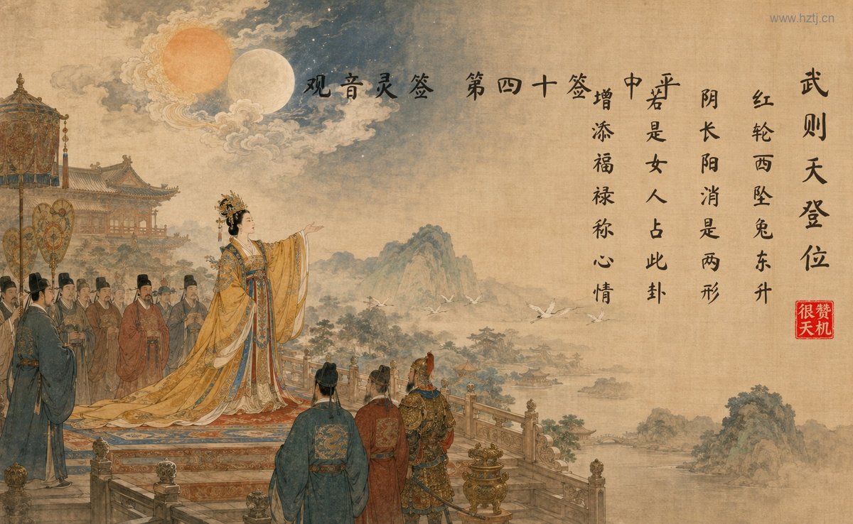 武则天登位 典故插图
