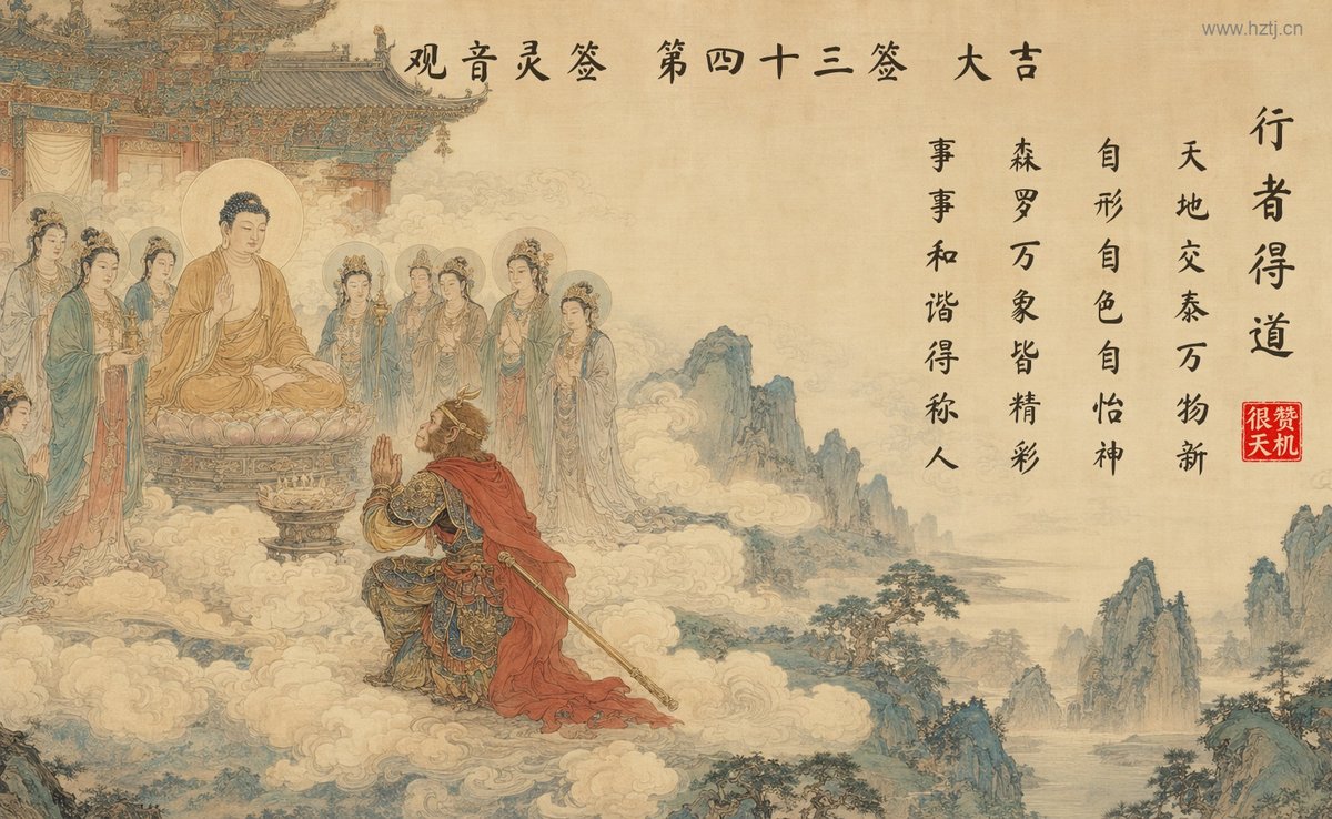 行者得道 典故插图