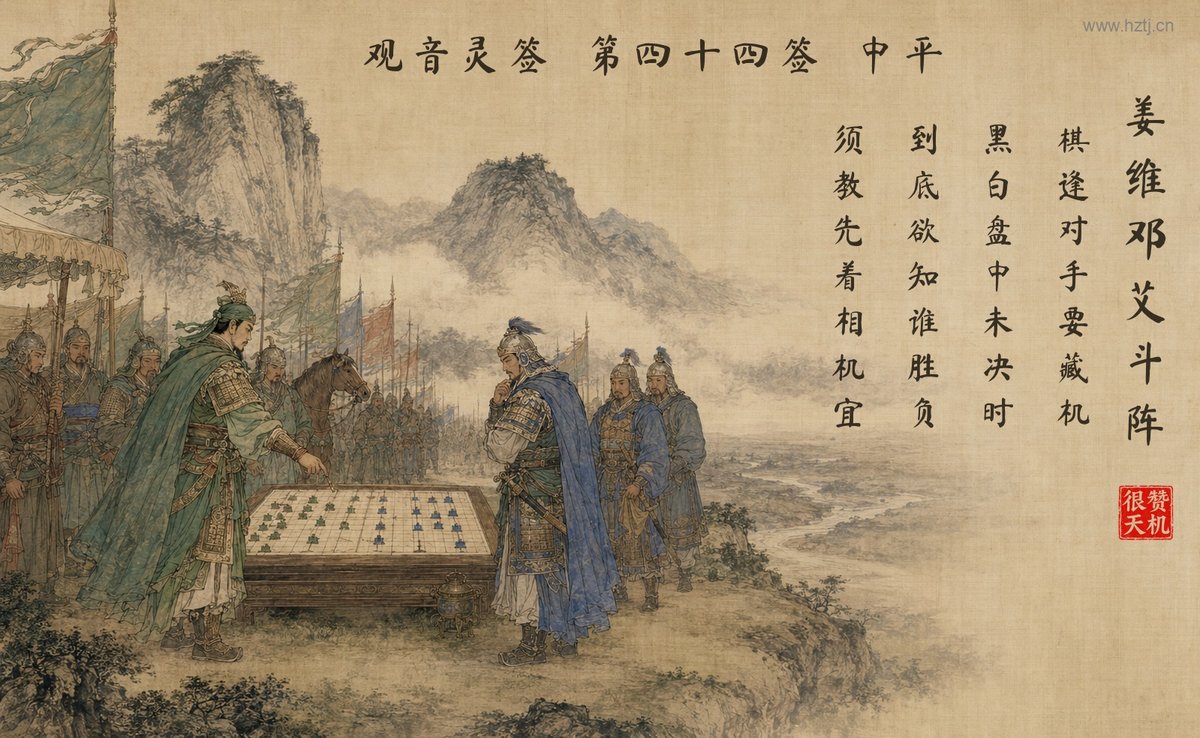 姜维邓艾斗阵 典故插图