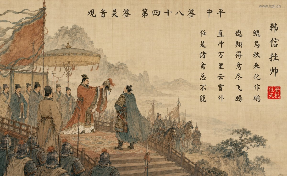 韩信挂帅 典故插图
