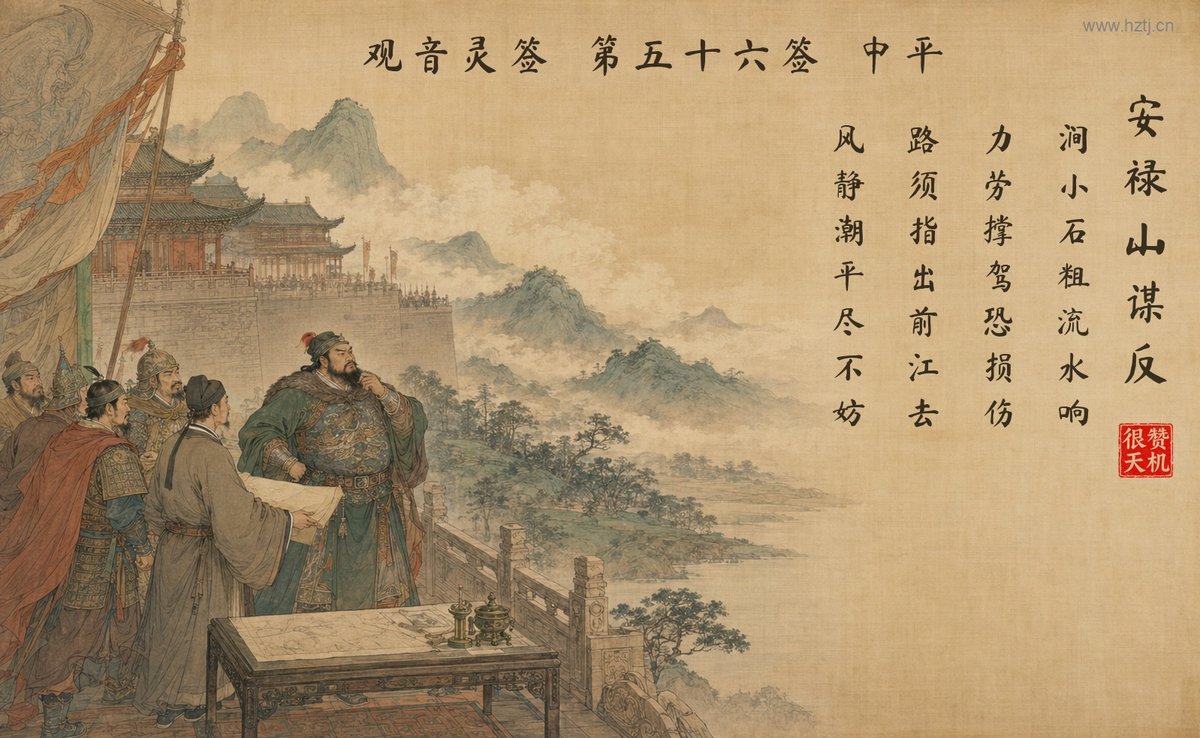 安禄山谋反 典故插图