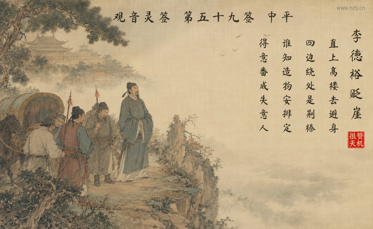 李德裕贬崖 典故插图