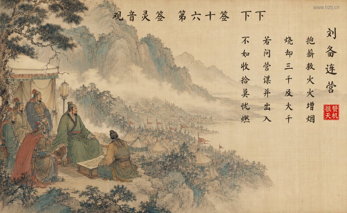 刘备连营 典故插图