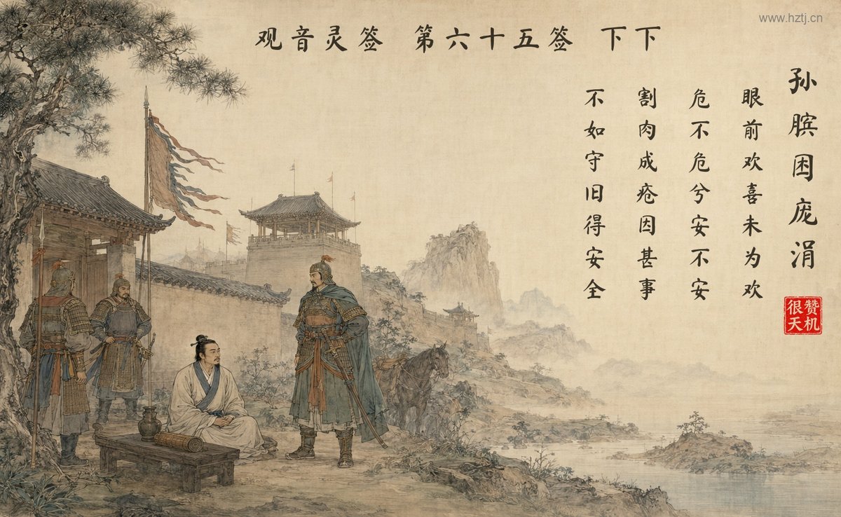 孙膑困庞涓 典故插图