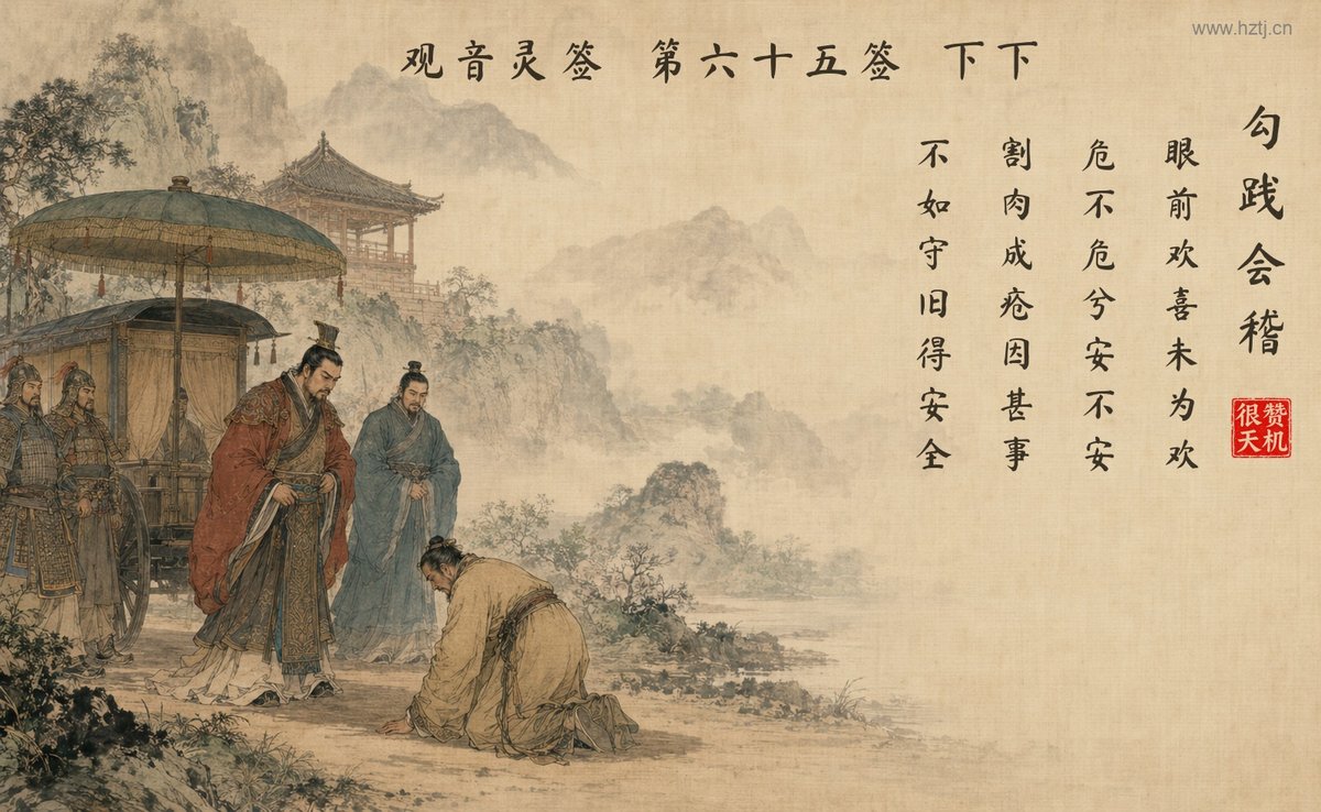 勾践会稽 典故插图