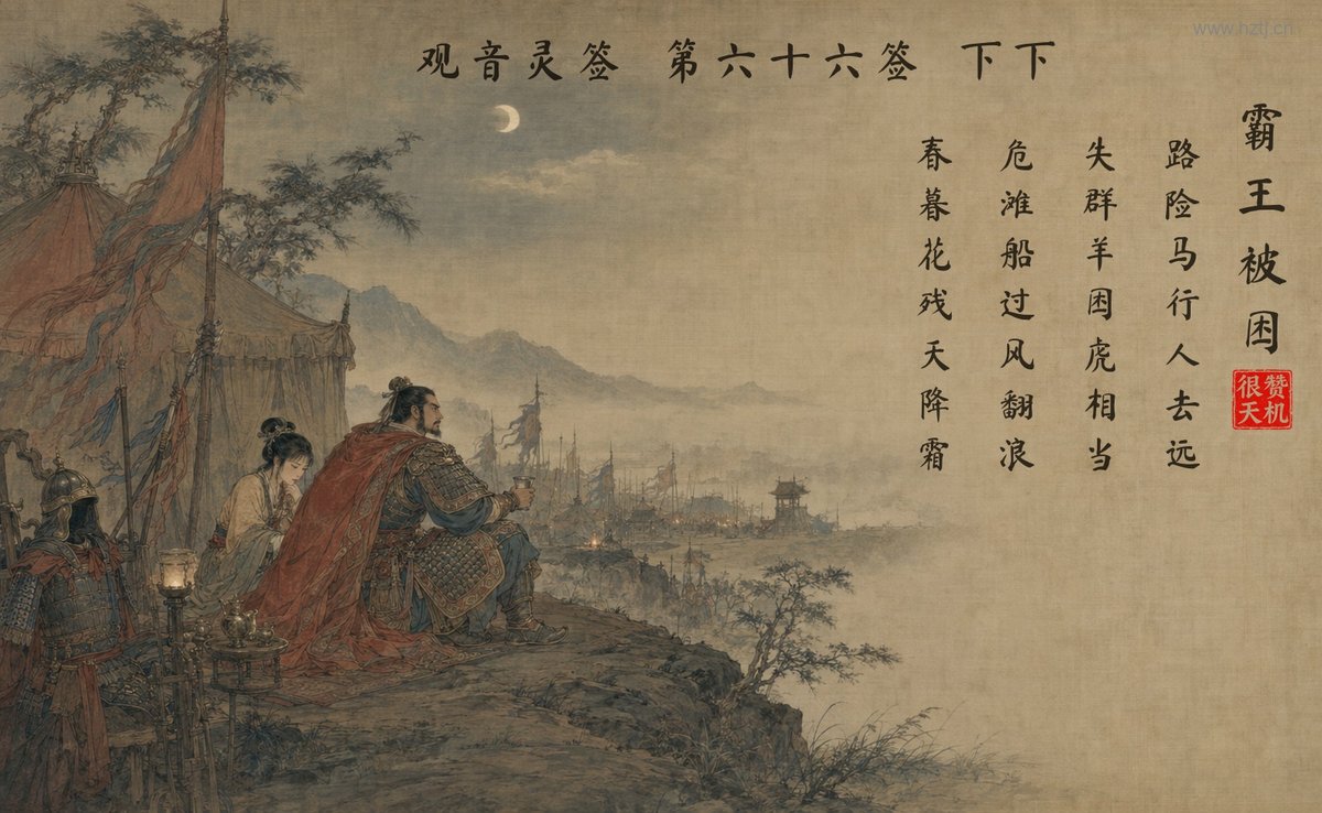 霸王被困 典故插图