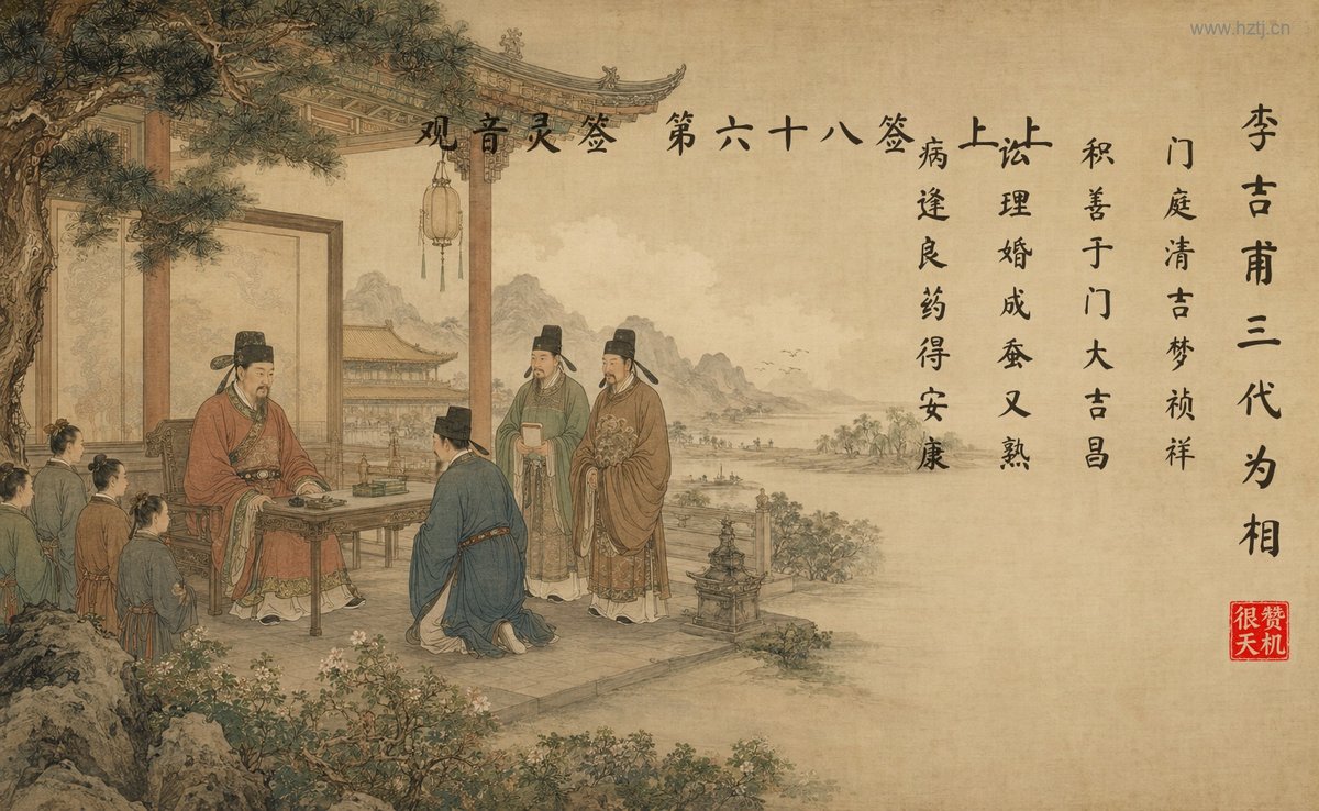 李吉甫三代为相 典故插图