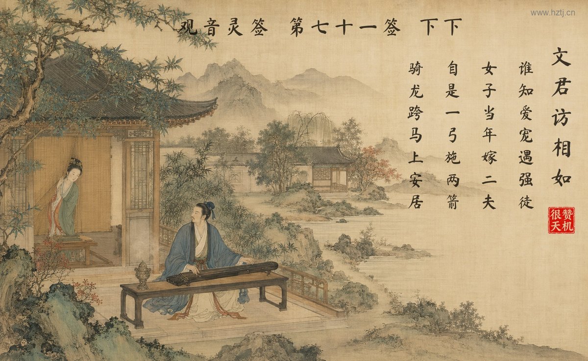 文君访相如 典故插图