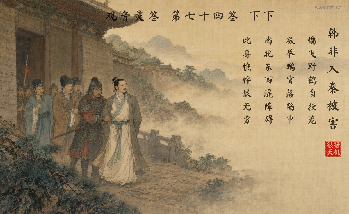 韩非入秦被害 典故插图