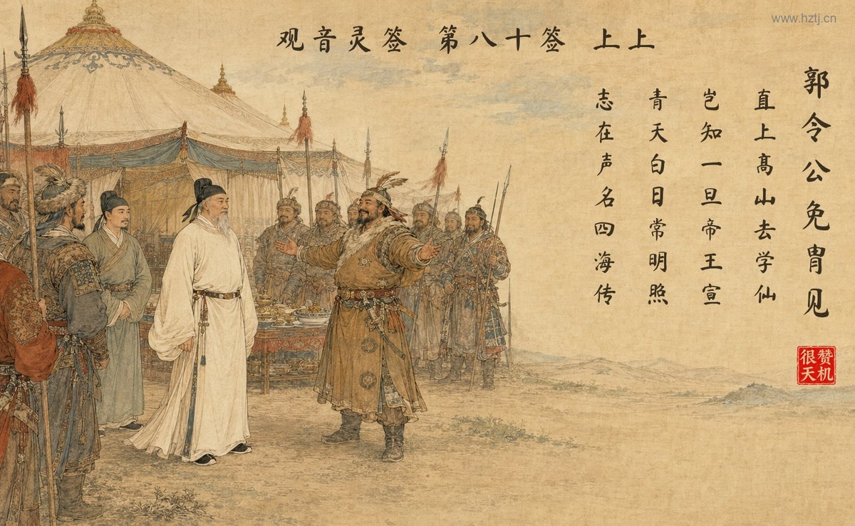 郭令公免胄见 典故插图