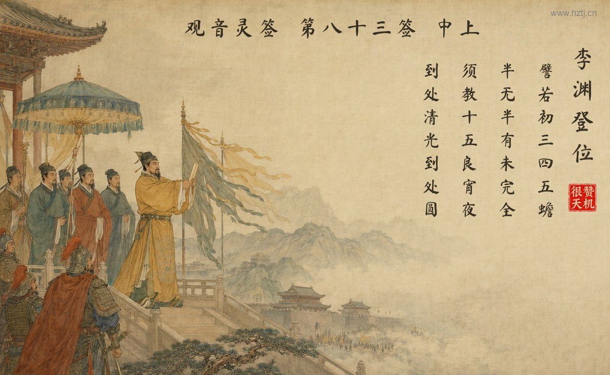 李渊登位 典故插图