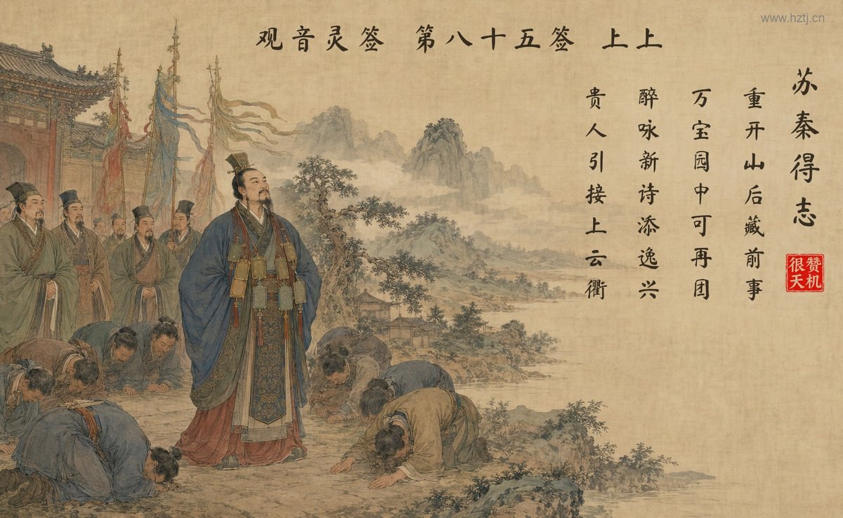 苏秦得志 典故插图