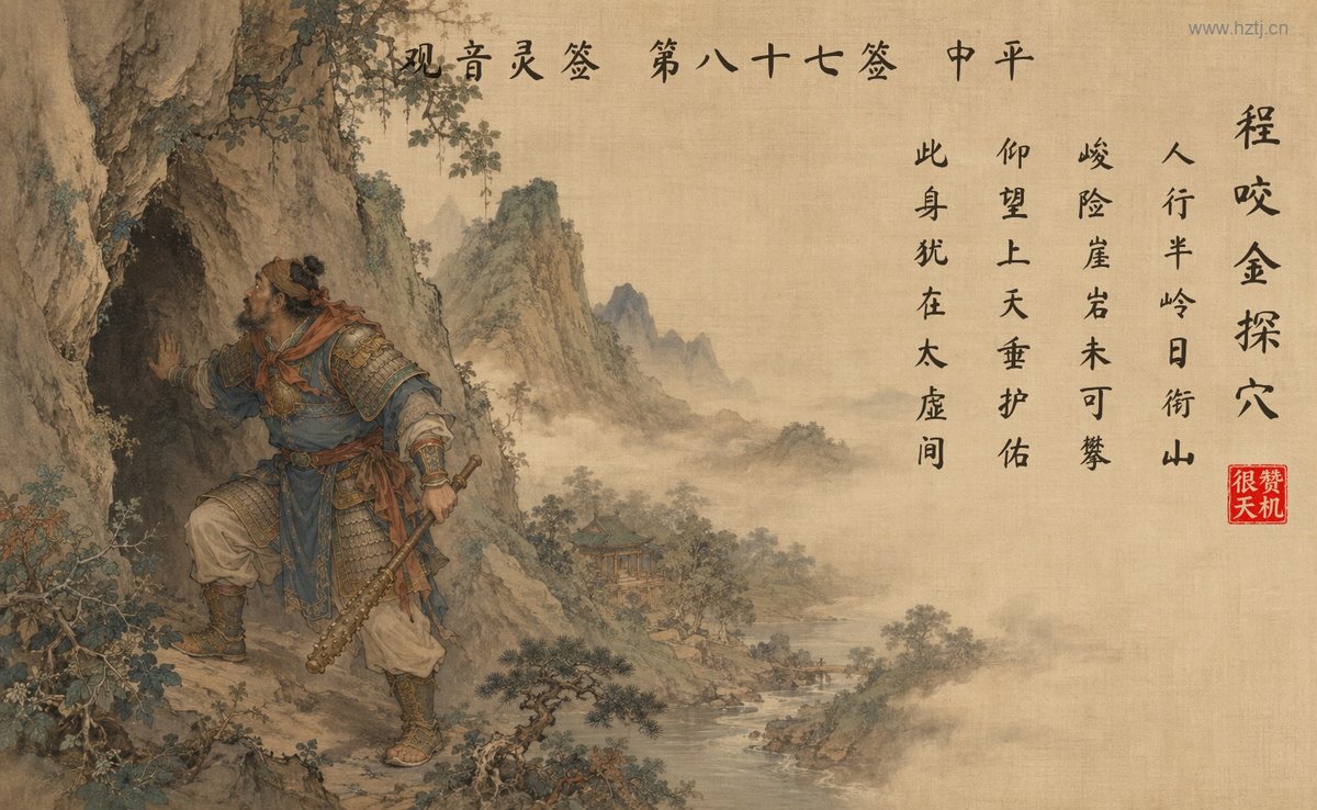 程咬金探穴 典故插图