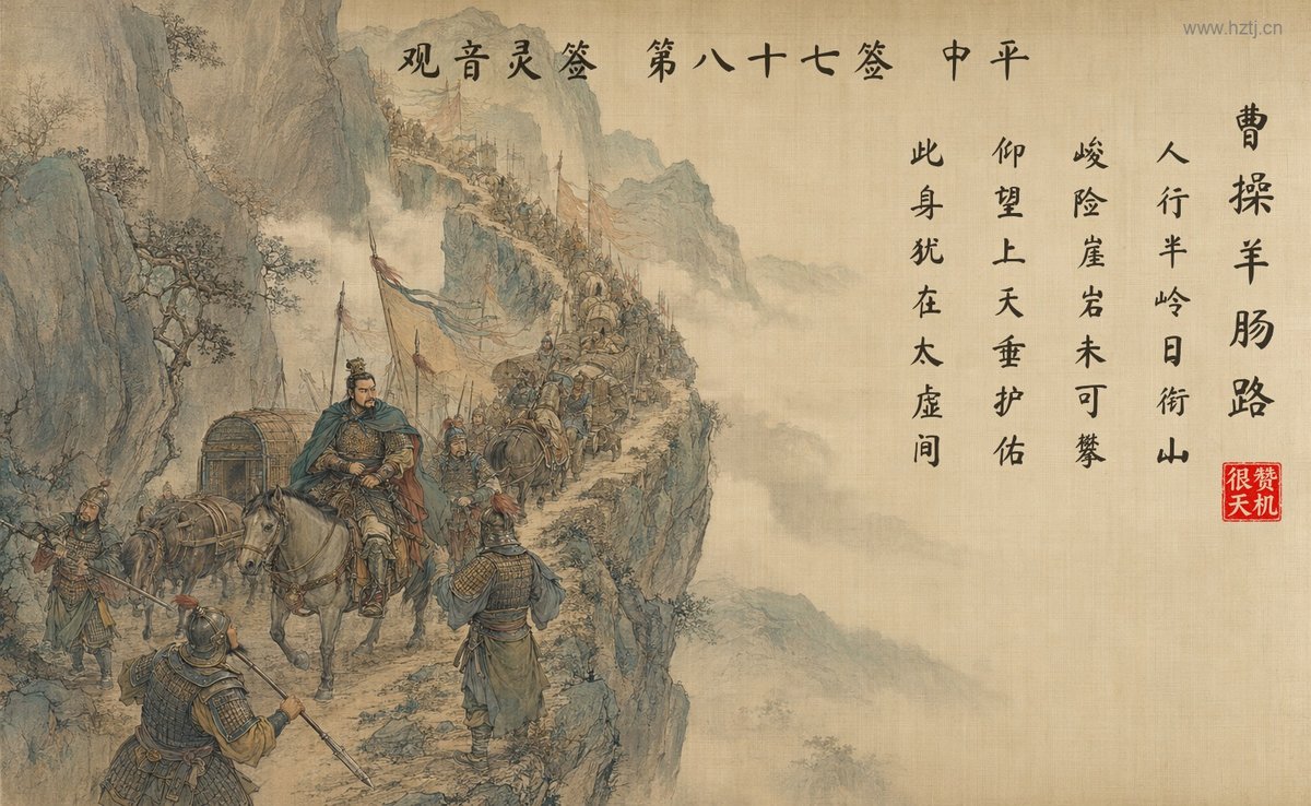 曹操羊肠路 典故插图