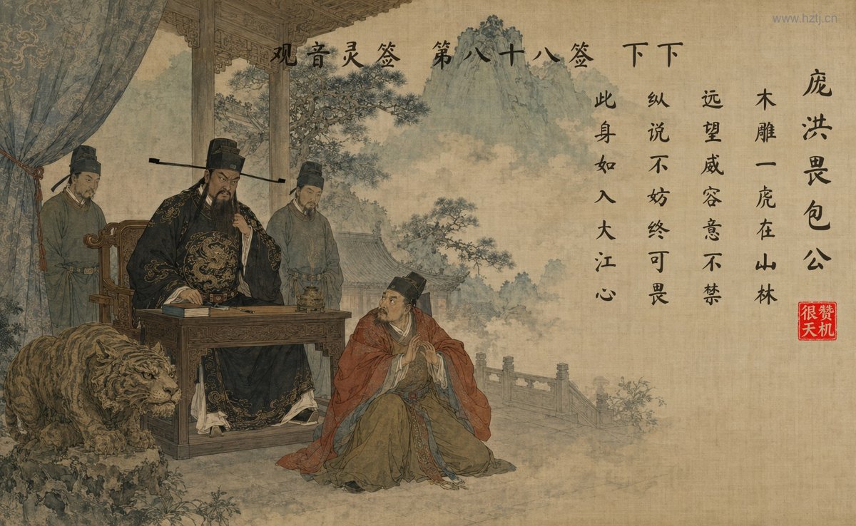 庞洪畏包公 典故插图