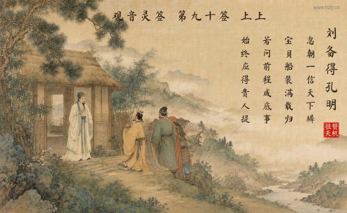 刘备得孔明 典故插图
