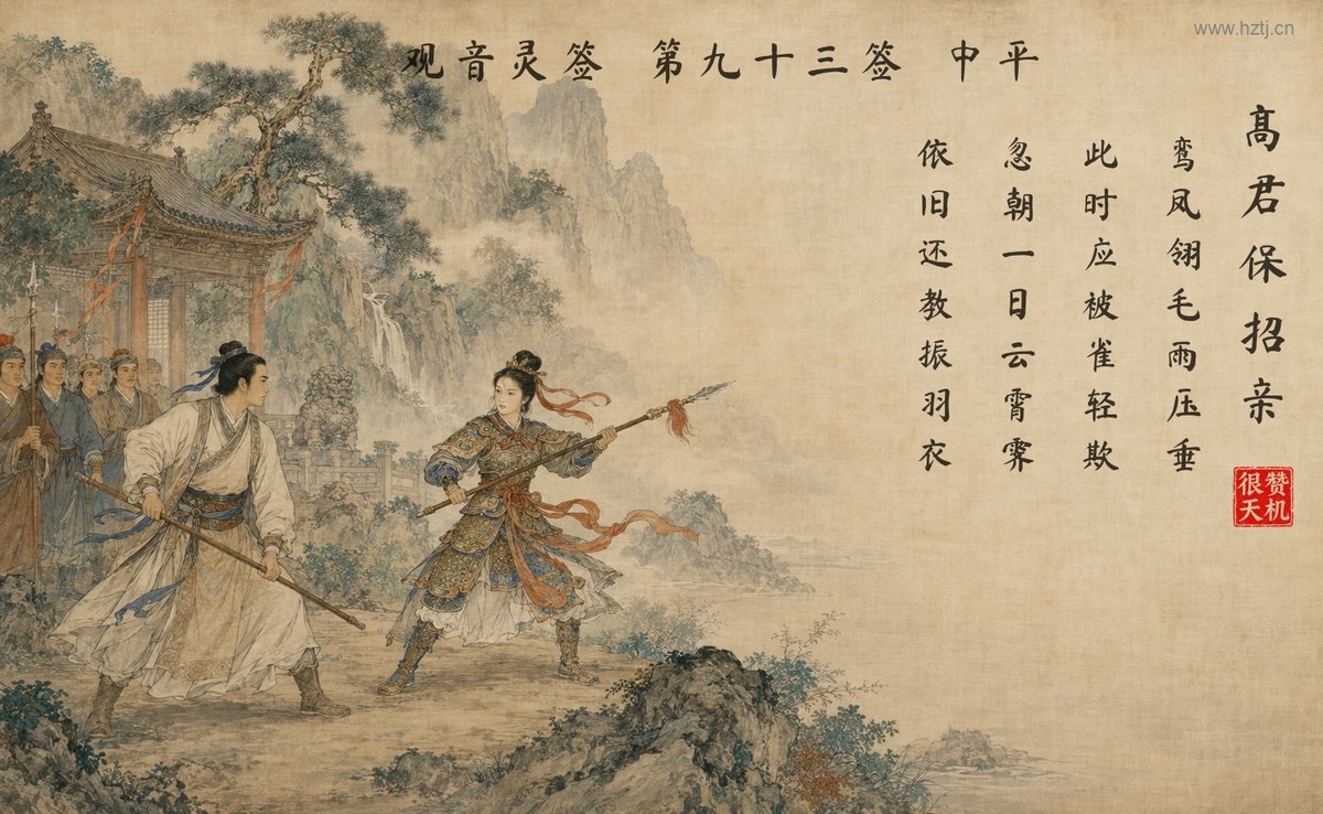 高君保招亲 典故插图