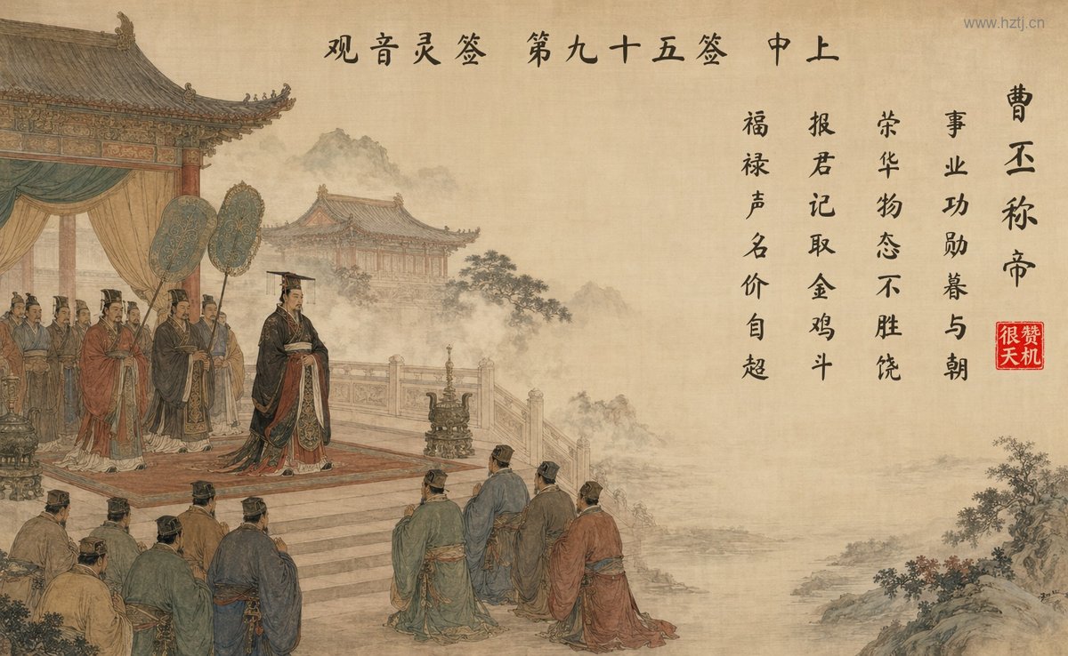 曹丕称帝 典故插图