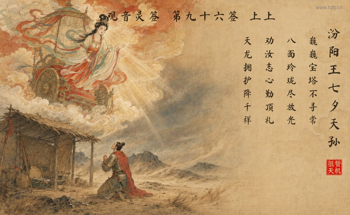汾阳王七夕天孙 典故插图