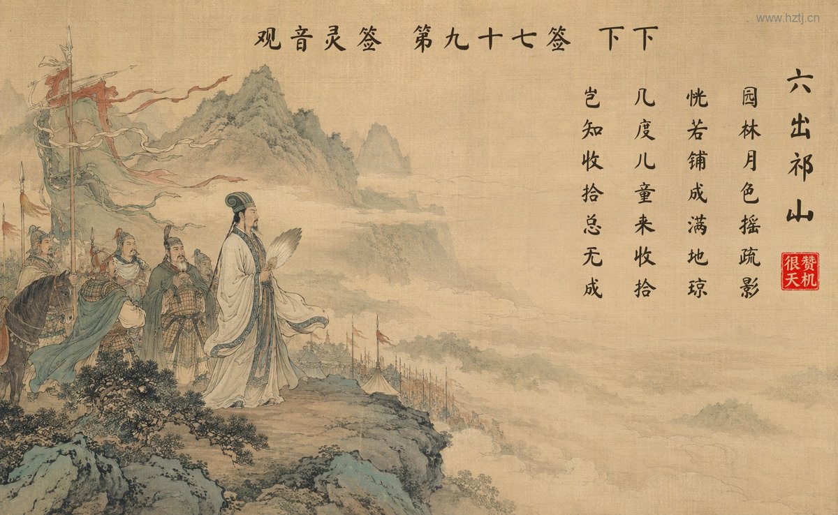 六出祁山 典故插图