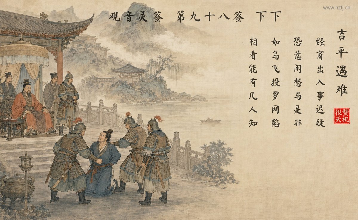 吉平遇难 典故插图