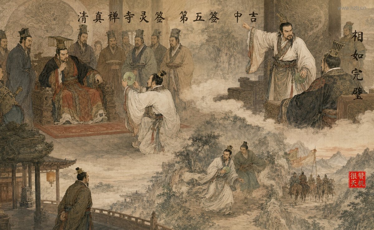 相如完璧 典故插图