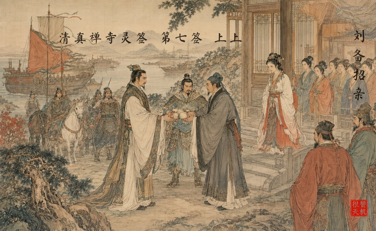 刘备招亲 典故插图