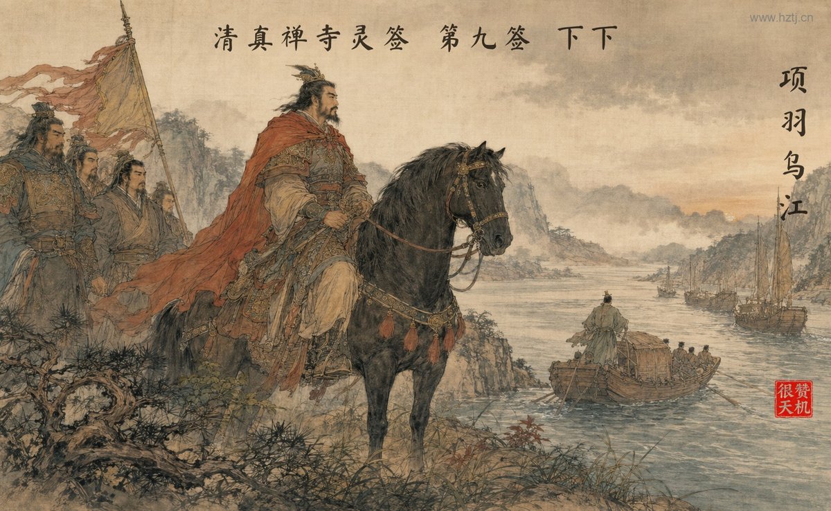 项羽乌江 典故插图