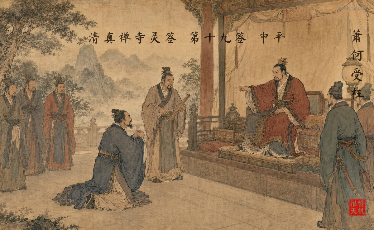 萧何受枉 典故插图