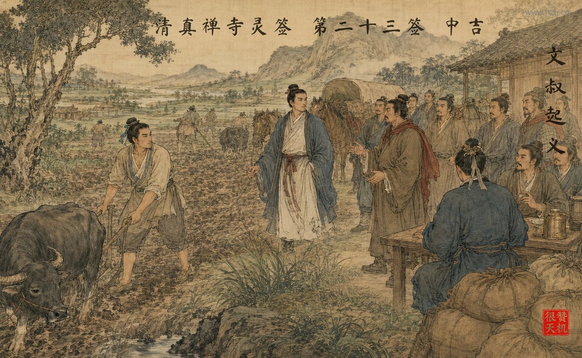 文叔起义 典故插图