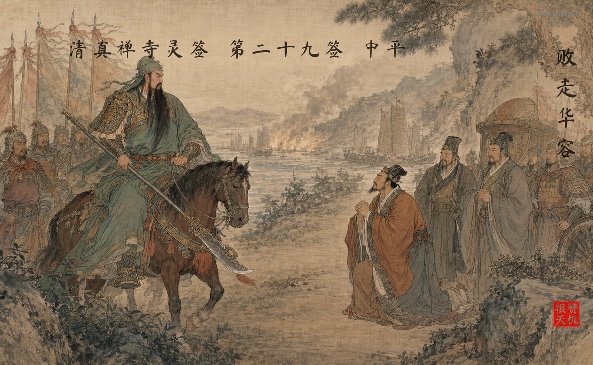 败走华容 典故插图