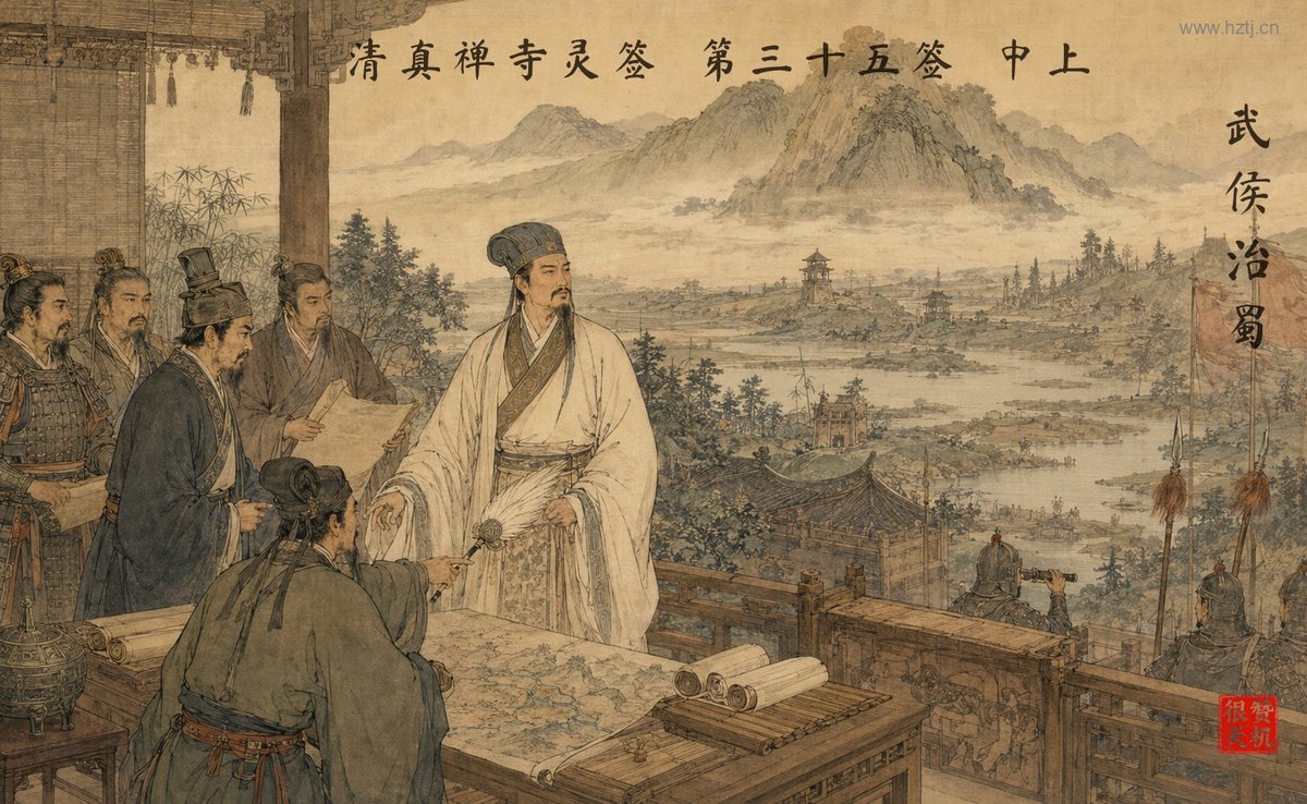 武侯治蜀 典故插图